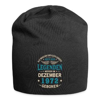 All people are born equal December 1972 - Jersey Beanie - black - Front