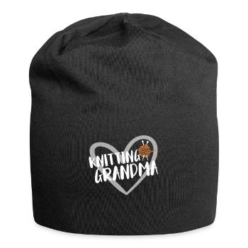 Knit - Jersey Beanie - black - Front
