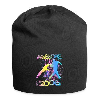 Awesome since 2006. Agility, Hundetraining - Jersey Beanie - black - Front