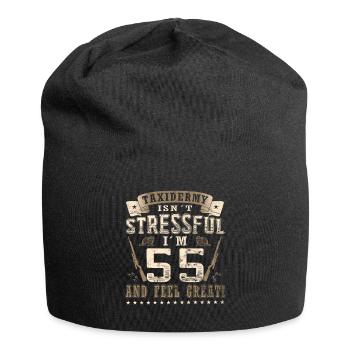 Taxidermists 55th birthday Taxidermists - Jersey Beanie - black - Front