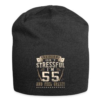 Taxidermists 55th birthday Taxidermists - Jersey Beanie - charcoal grey - Front