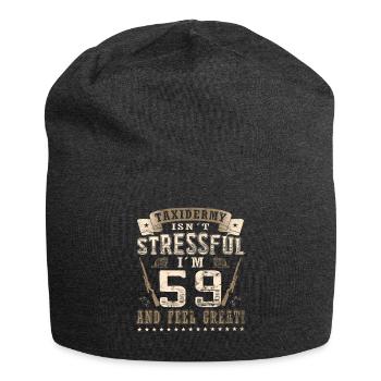 Taxidermists 59th birthday Taxidermists - Jersey Beanie - charcoal grey - Front