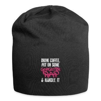 Café Rap - Bonnet en jersey - noir - Devant