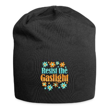 Féminisme Gaslightning Design pour un - Bonnet en jersey - noir - Devant