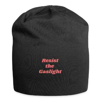 Feminism Resist the Gaslight - Jersey Beanie - black - Front