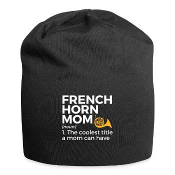 Waldhorn Musiker - Jersey-Beanie - Schwarz - Vorne
