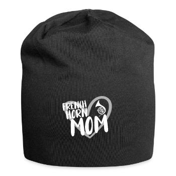 French horn musicians - Jersey Beanie - black - Front