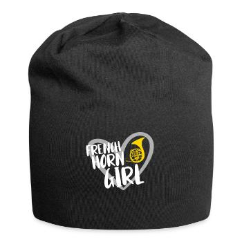 Waldhorn Musiker - Jersey-Beanie - Schwarz - Vorne