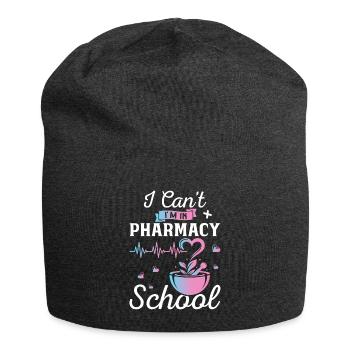 Technician Pharmacist Pharmaceutical Medicine Drug - Jersey Beanie - charcoal grey - Front