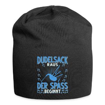 Dudelsack Musikverein Sackpfeifer Musiker - Jersey-Beanie - Schwarz - Vorne