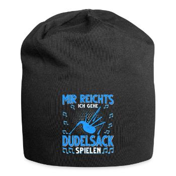 Dudelsack Musikverein Sackpfeifer Musiker - Jersey-Beanie - Schwarz - Vorne