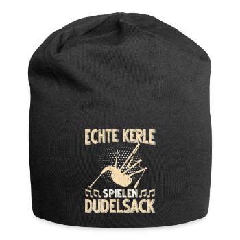 Dudelsack Musikverein Sackpfeifer Musiker - Jersey-Beanie - Schwarz - Vorne