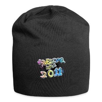 Awesome since 2011 - Jersey Beanie - black - Front