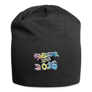 Awesome since 2016 - Jersey Beanie - black - Front