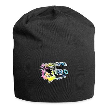 Awesome since 1980. Wakeboard Lifestyle Vintage - Jersey-Beanie - Schwarz - Vorne