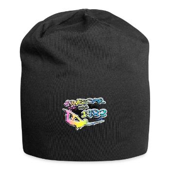 Awesome since 1983. Wakeboard Lifestyle Vintage - Jersey-Beanie - Schwarz - Vorne