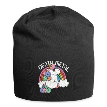 Rainbow Unicorn Satan Love Metal Music Heavy Rock - Bonnet en jersey - noir - Devant