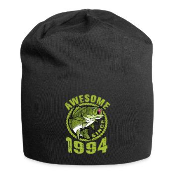 Awesome since 1994. Angel, Angler's birthday - Jersey Beanie - black - Front