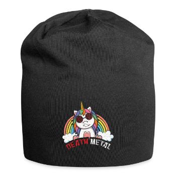 Satan Rainbow Unicorn Love Metal Musique Heavy Rock - Bonnet en jersey - noir - Devant