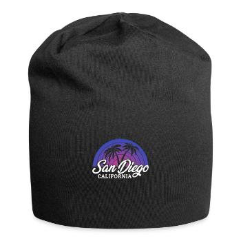 San Diego - Bonnet en jersey - noir - Devant