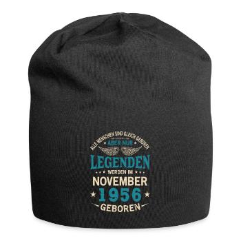 Alle Menschen Sind Gleich Geboren November 1956 - Jersey-Beanie - Schwarz - Vorne