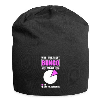 Bunco - Jersey Beanie - black - Front