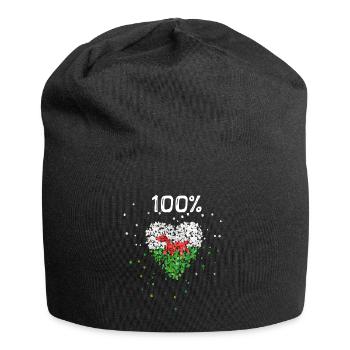 Wales Wales Flag Wales Flag Football Fan - Jersey Beanie - black - Front
