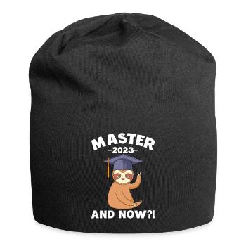 Master 2023 and now? Master's degree - Jersey Beanie - black - Front