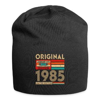 Original legendäre Hits Das Beste von 1985 - Jersey-Beanie - Schwarz - Vorne
