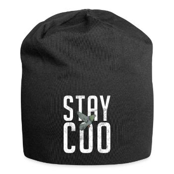 Funny Pigeon Fancier & Pigeons Whisperer Carrier Pigeon - Jersey Beanie - black - Front