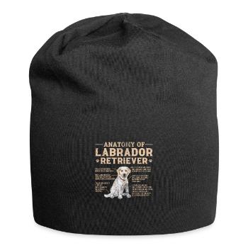 Labrador - Jersey-Beanie - Schwarz - Vorne