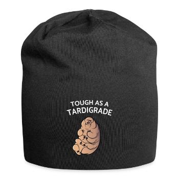 Touch As A Tardigrade Bärtierchen - Jersey Beanie - black - Front
