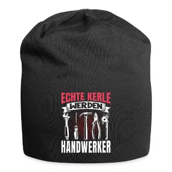 Handwerk Handwerker - Jersey-Beanie - Schwarz - Vorne