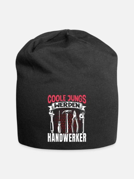 Handwerk Handwerker - Jersey-Beanie - Schwarz