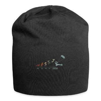 Sand Sailing Windracer Vintage Landsegler - Jersey Beanie - black - Front