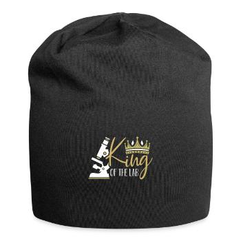 Lab Technician King Of The Lab Healthcare Science - Jersey Beanie - black - Front