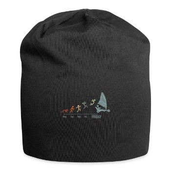Sand Sailing Windracer Vintage Landsegler - Jersey Beanie - black - Front