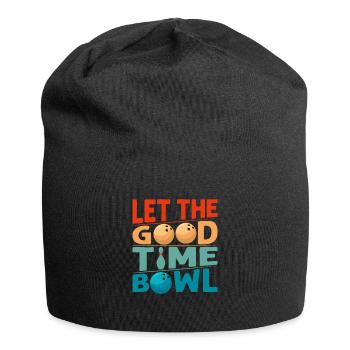 Let The Good Time Bowl Bowling StrikeTeam Player - Jersey Beanie - black - Front