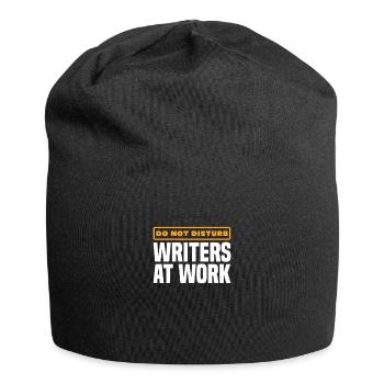 Author - Jersey Beanie - black - Front