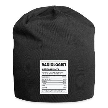 Radiology Rad Tech Technologist Radiologist X-ray - Jersey Beanie - black - Front