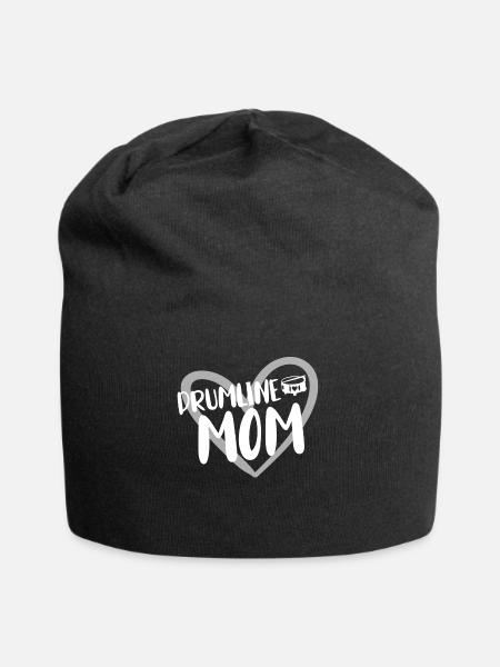 Drumline Trommeln Geschenk - Jersey-Beanie - Schwarz