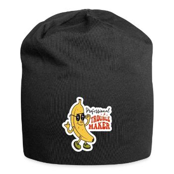 Créateur de troubles professionnel Sarcastique Banana Design - Bonnet en jersey - noir - Devant