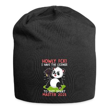 Master 2023 Licence à Clever Shit - Bonnet en jersey - noir - Devant