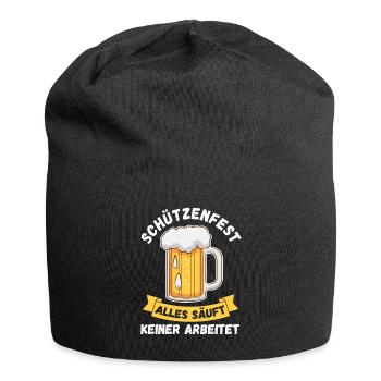 Bier Schützenverein Schützenfest - Jersey-Beanie - Schwarz - Vorne