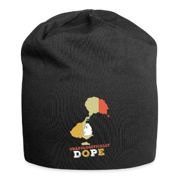 Africa Black Girl Unapologetic Black History Month - Jersey Beanie - black - Front