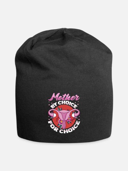 Feminismus Emanzipation Feministin - Jersey-Beanie - Schwarz