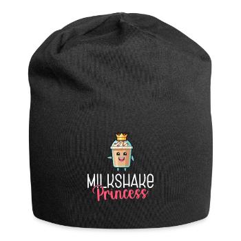 I love Milkshakes Milkshake Gift - Jersey Beanie - black - Front