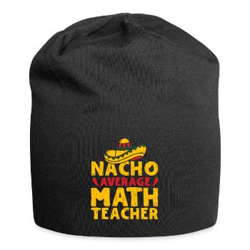 Cinco de Mayo Nacho Average Math Teacher Mexikanis - Jersey-Beanie - Schwarz - Vorne