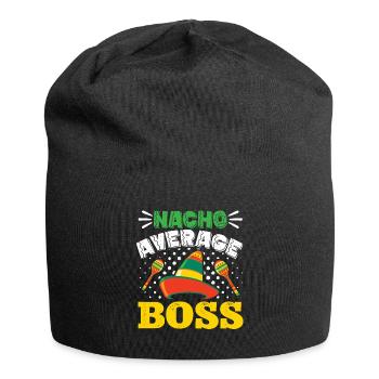 Cinco de Mayo Nacho Average Boss Mexikanische Fies - Jersey-Beanie - Schwarz - Vorne