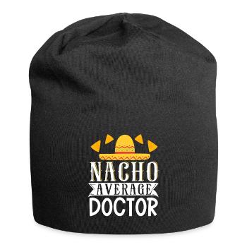 Cinco de Mayo Nacho Average Doctor Mexican Fi - Jersey Beanie - black - Front